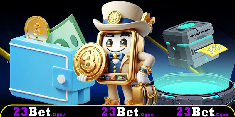 Vantagens da seção de depósitos da 23Bet